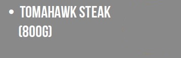 Butcher Box Tomahawk Steak 800g -Add On